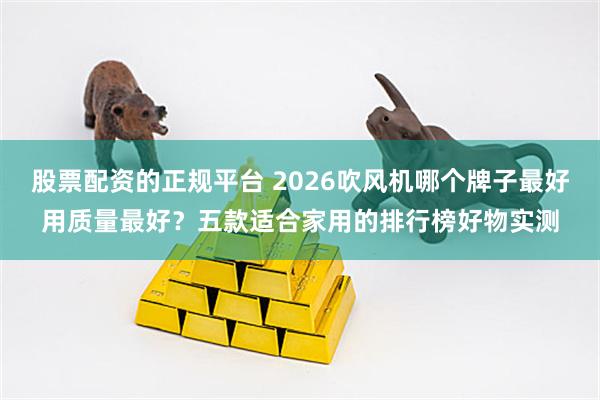 股票配资的正规平台 2026吹风机哪个牌子最好用质量最好？五款适合家用的排行榜好物实测